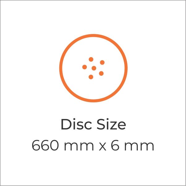 Heavy-Duty Disc Size