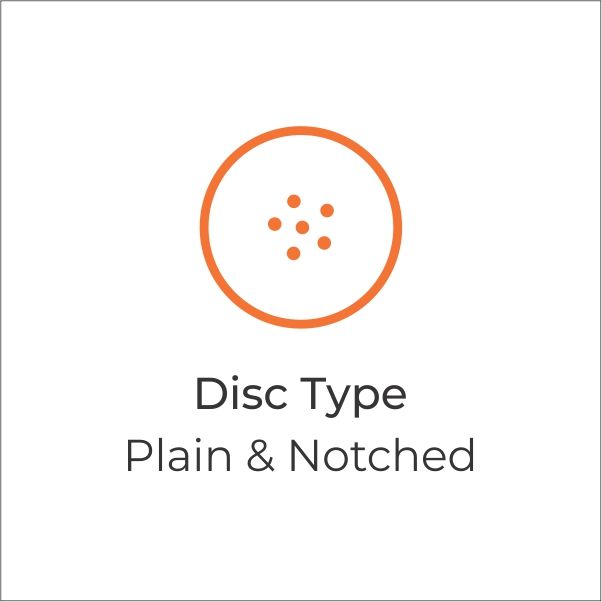 Notched & Plain Disc Setup