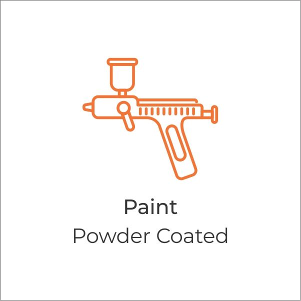 Powder-Coated Finish