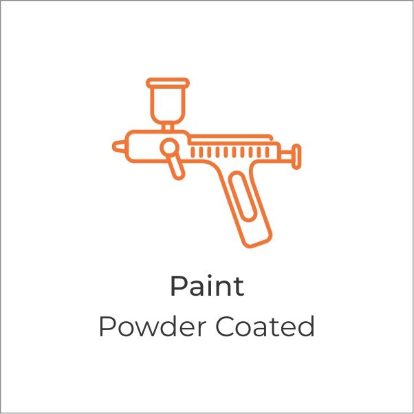 Powder-Coated Finish