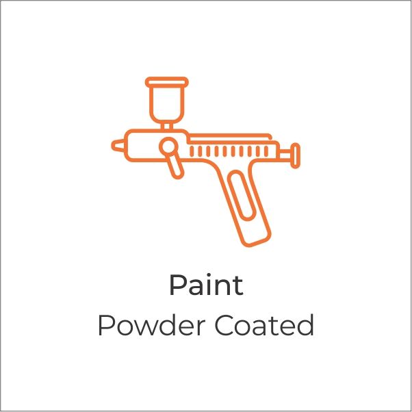Powder-Coated Finish